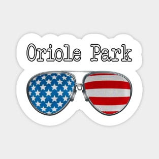 AMERICA PILOT GLASSES ORIOLE PARK Magnet