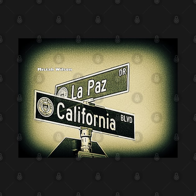 La Paz Drive &amp; California Boulevard, San Marino, CA by Mistah Wilson by MistahWilson