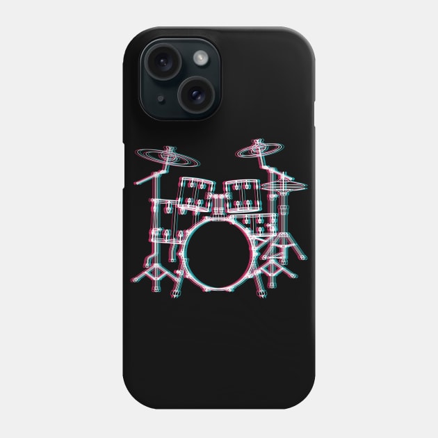 Drums Phone Case by n23tees