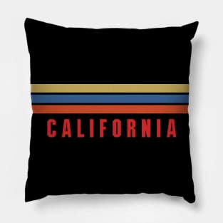 Retro California Pillow