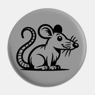 Cartoon Rat Pin