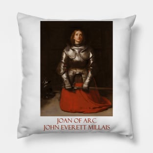 Joan of Arc by John Everett Millais Pillow