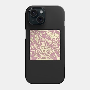 Papercut Garden (pink inv) Phone Case