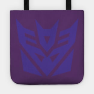 Transformers Decepticon Logo Cartoon Tote