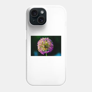 Close-up of  Allium Flower 5 Phone Case