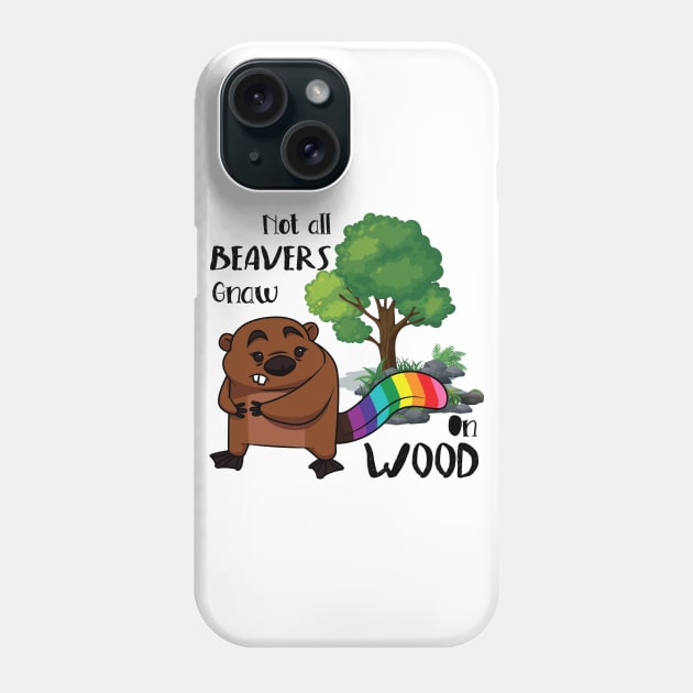 Beaver Pride Phone Case by UnluckyDesigns