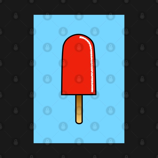 Red Ice Lolly by AdamRegester