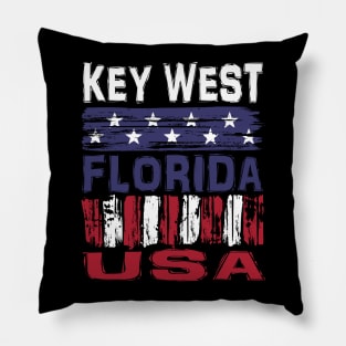 Key West Florida USA T-Shirt Pillow