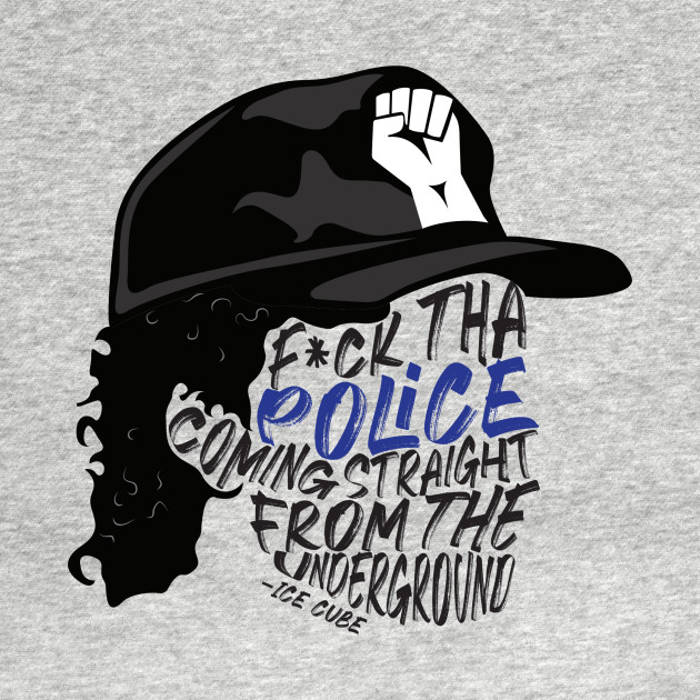 Disover Coming Straight From The Underground - Police Brutality - T-Shirt