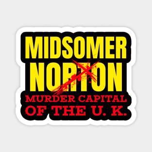 Midsomer Norton Murder Capital Magnet