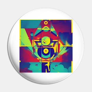 Apocaliptic Colourful Chaos Pin