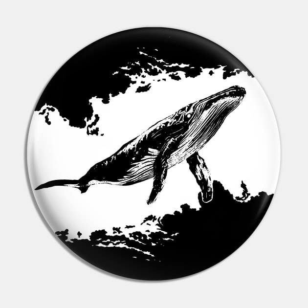 Whale Pin by vvilczy