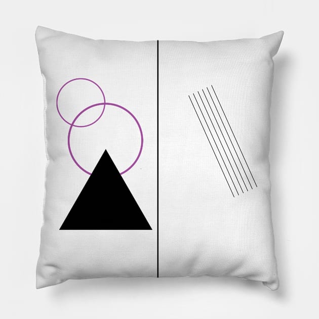 Minimal World #01 Pillow by Neyiga