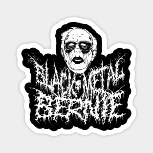 Black Metal Bernie Magnet