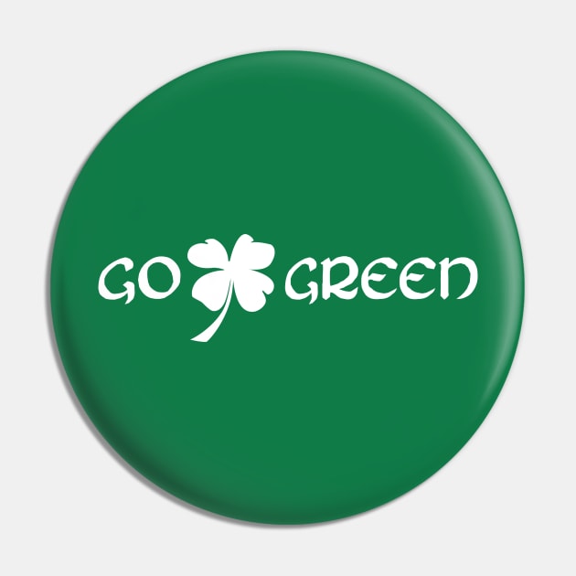 Go Green Pin by Stacks