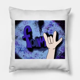 FamILY Sign Language Pillow