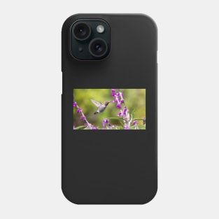 Hummingbird Having a Snack Phone Case