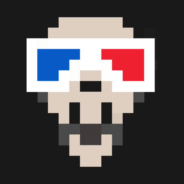 3d Glasses Skull by exeivier