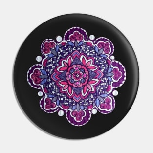 Love Mandala Pin