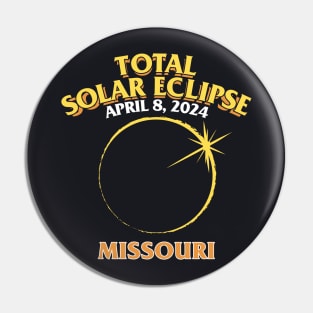 Total Solar Eclipse 2024 - Missouri Pin