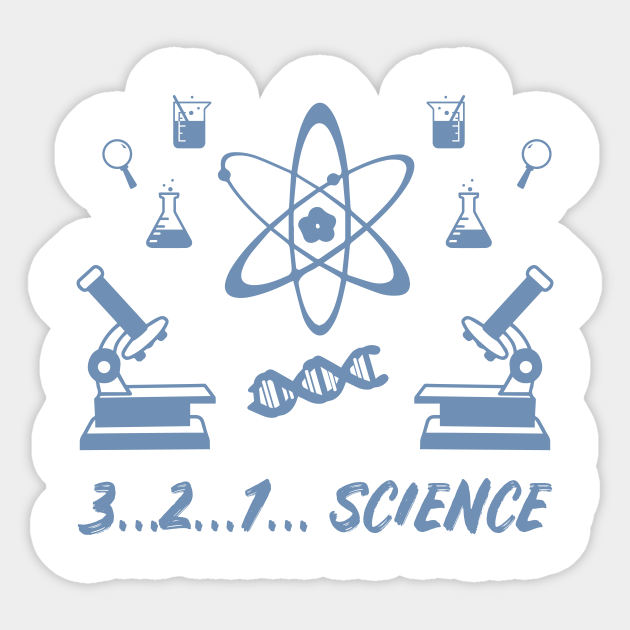 Nerd Science Science Funny Sayings - Science Funny - Sticker