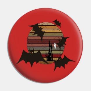 Halloween clothes for all ages - Bat , ghost and halloweentown Pin