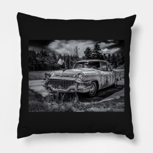 Rusty Old Studebaker Pillow