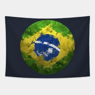 Brazilian Flag T-Shirt Tapestry