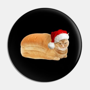 Christmas Cat Loaf Pin