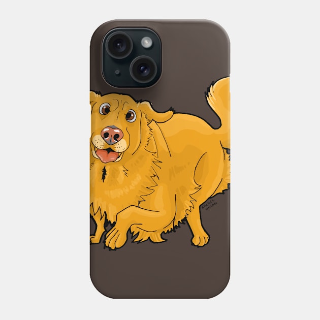 Golden Retriever Phone Case by ApolloOfTheStars