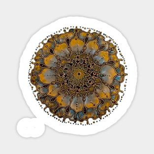 Cosmic Sunflower Starseed Magnet