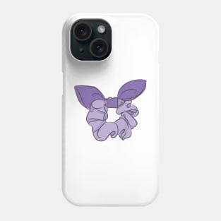 cute hair scrunchie Phone Case