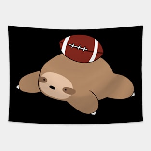 Sloth and Football Tapestry