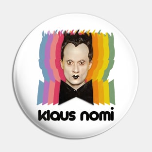 Klaus Nomi / Retro Fan Art Design Pin