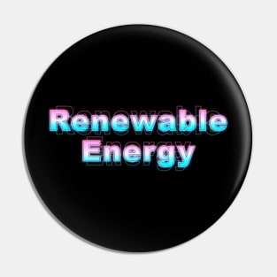 Renewable Energy Pin