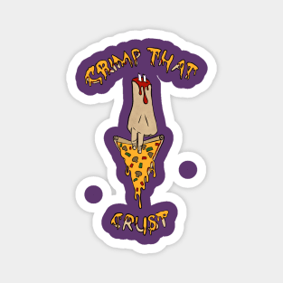 Crimp That Crust - Vampire Veggie Delight Magnet