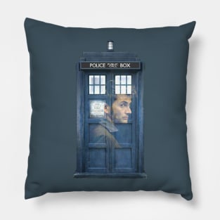 10 and his TARDIS Pillow