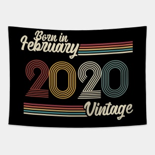 Vintage Born in February 2010 Tapestry