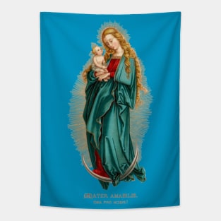 Blessed Virgin Mary: Mother Most Lovable! Tapestry