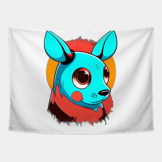 Small But Mighty Monsters Roam Tapestry by Gameshirts