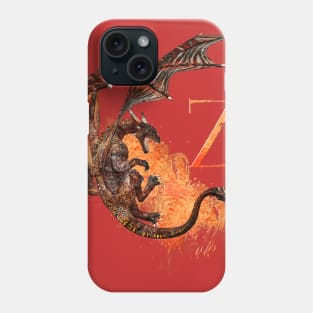 Drachen Buchstabe Z Phone Case