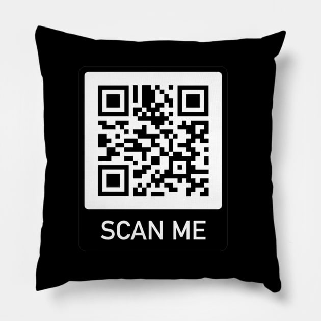 Scan me Pillow by BigTime