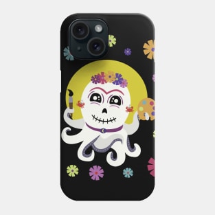 Octopus painter Phone Case