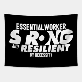 Essential Worker Strong Tapestry