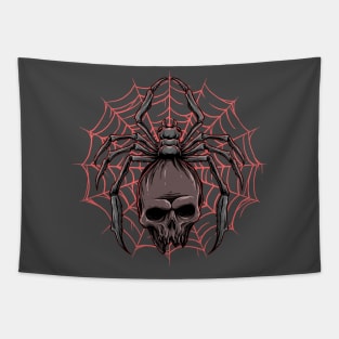 Spider Skull Tapestry