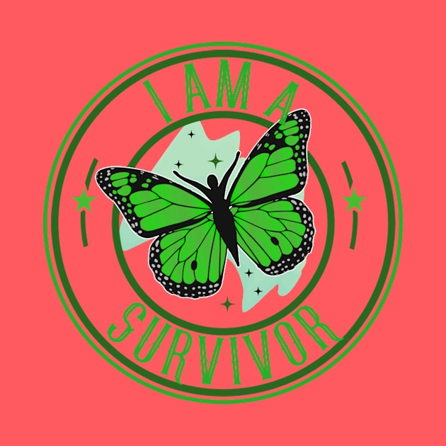 I am a Survivor - Green by MonarchGraphics