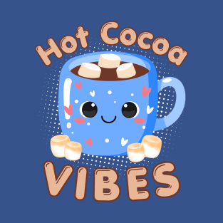 Kawaii Hot Cocoa Vibes T-Shirt