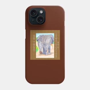 Someone is Watching Your Back!! Phone Case