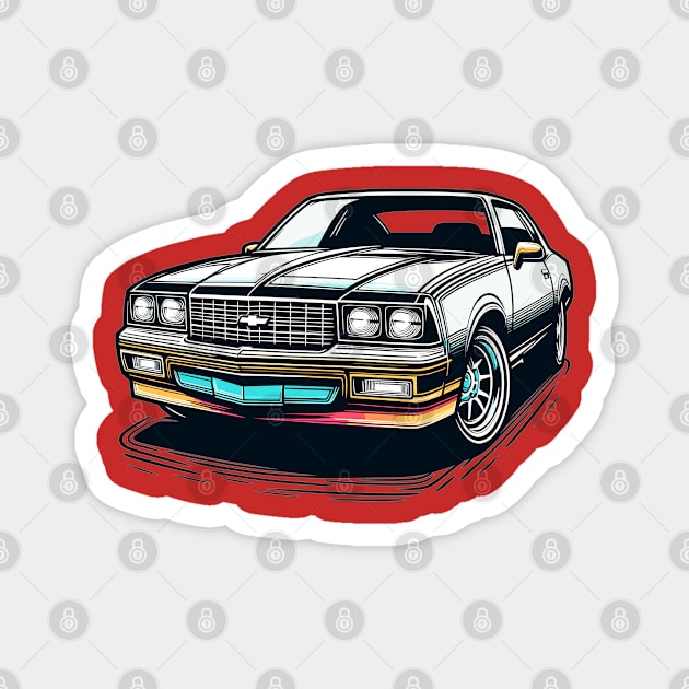 Chevrolet Monte Carlo Magnet by Vehicles-Art