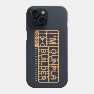 I'M Gunpla Builder Gold Phone Case